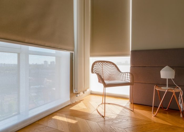 Modern,Automatic,Roller,Blinds,And,Sun,Shades,Cover,Large,Windows,